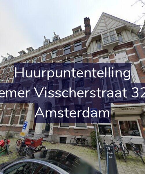 Foto gevel Huurpuntentelling voor Roemer Visscherstraat 32-H, Amsterdam
