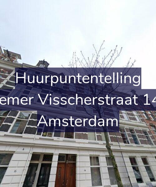 Foto gevel Huurpuntentelling voor Roemer Visscherstraat 14-3, Amsterdam