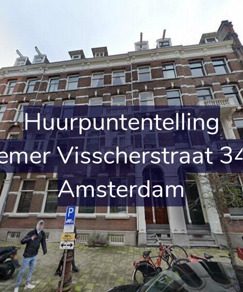 Foto gevel Huurpuntentelling voor Roemer Visscherstraat 34-H, Amsterdam