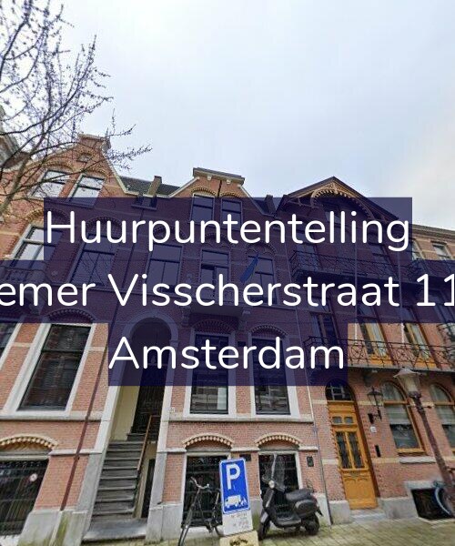 Foto gevel Huurpuntentelling voor Roemer Visscherstraat 11-G, Amsterdam