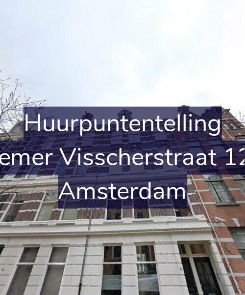 Foto gevel Huurpuntentelling voor Roemer Visscherstraat 12-3, Amsterdam