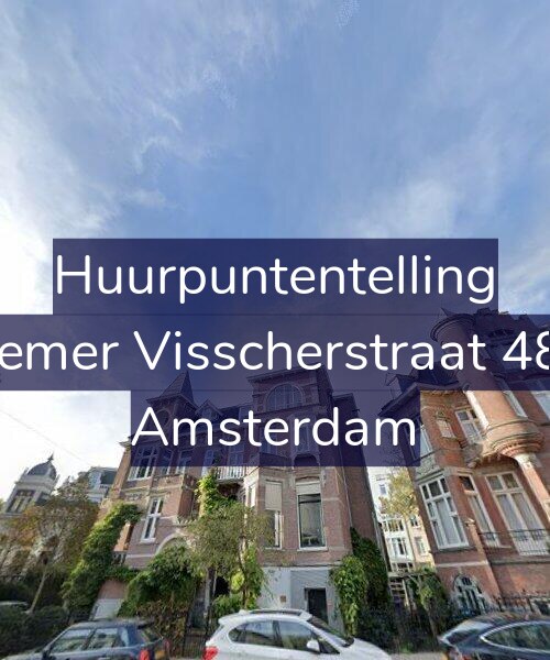 Foto gevel Huurpuntentelling voor Roemer Visscherstraat 48-2, Amsterdam