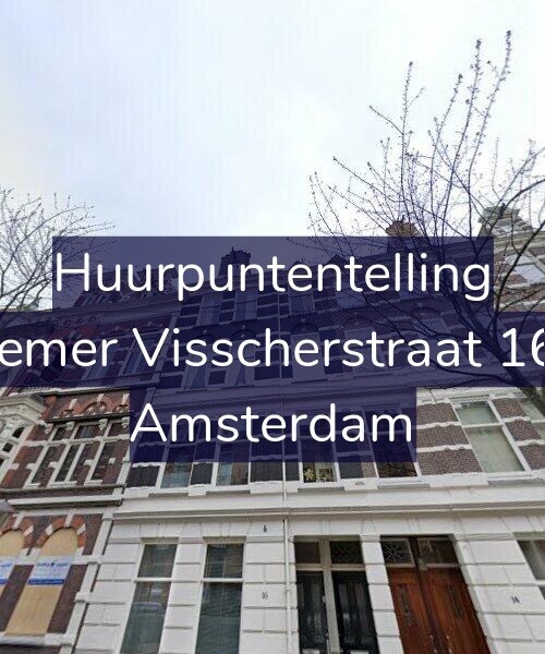 Foto gevel Huurpuntentelling voor Roemer Visscherstraat 16-2, Amsterdam
