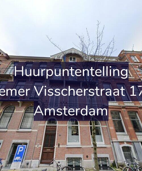 Foto gevel Huurpuntentelling voor Roemer Visscherstraat 17-B, Amsterdam