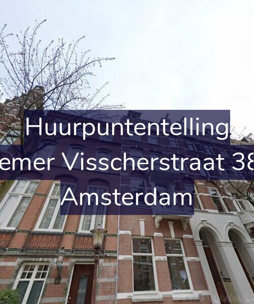 Foto gevel Huurpuntentelling voor Roemer Visscherstraat 38-3, Amsterdam