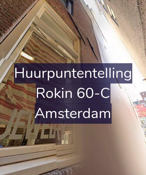 Foto gevel Huurpuntentelling voor Rokin 60-C, Amsterdam