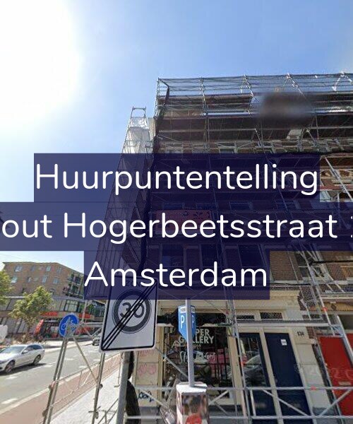 Foto gevel Huurpuntentelling voor Rombout Hogerbeetsstraat 136-3, Amsterdam