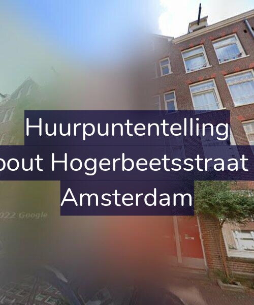 Foto gevel Huurpuntentelling voor Rombout Hogerbeetsstraat 97-H, Amsterdam