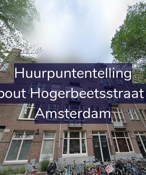 Foto gevel Huurpuntentelling voor Rombout Hogerbeetsstraat 16-1, Amsterdam
