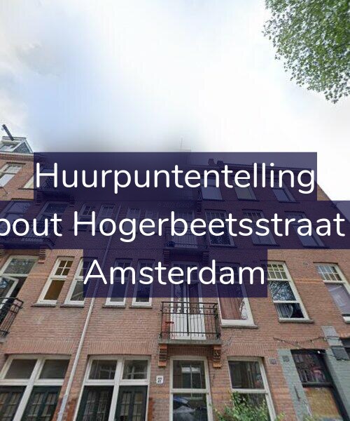 Foto gevel Huurpuntentelling voor Rombout Hogerbeetsstraat 27-3, Amsterdam