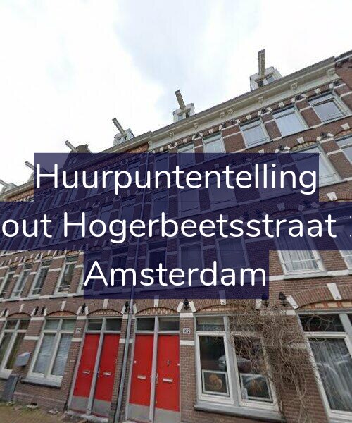 Foto gevel Huurpuntentelling voor Rombout Hogerbeetsstraat 102-3, Amsterdam