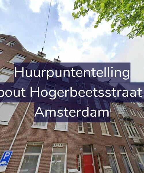 Foto gevel Huurpuntentelling voor Rombout Hogerbeetsstraat 61-2, Amsterdam