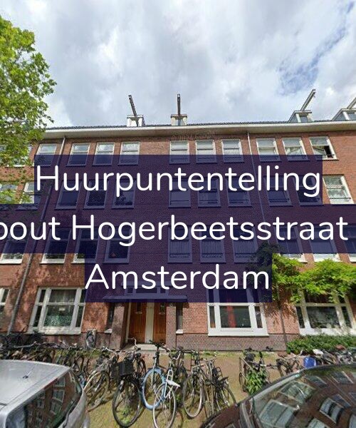 Foto gevel Huurpuntentelling voor Rombout Hogerbeetsstraat 50-H, Amsterdam