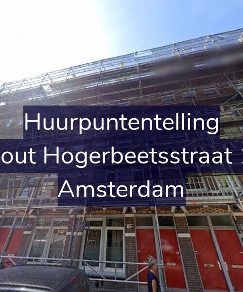 Foto gevel Huurpuntentelling voor Rombout Hogerbeetsstraat 132-2, Amsterdam