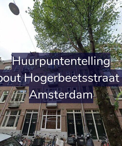 Foto gevel Huurpuntentelling voor Rombout Hogerbeetsstraat 14-H, Amsterdam