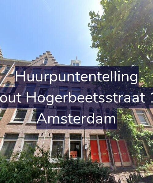 Foto gevel Huurpuntentelling voor Rombout Hogerbeetsstraat 131-H, Amsterdam