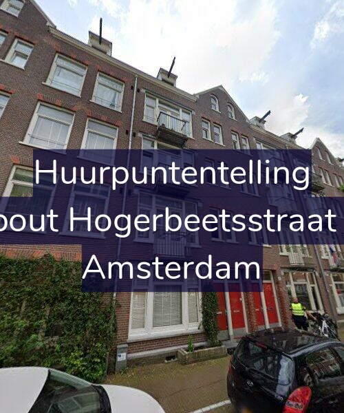 Foto gevel Huurpuntentelling voor Rombout Hogerbeetsstraat 89-H, Amsterdam