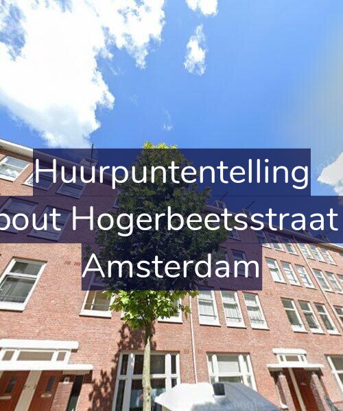 Foto gevel Huurpuntentelling voor Rombout Hogerbeetsstraat 56-2, Amsterdam