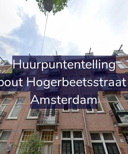 Foto gevel Huurpuntentelling voor Rombout Hogerbeetsstraat 17-2, Amsterdam
