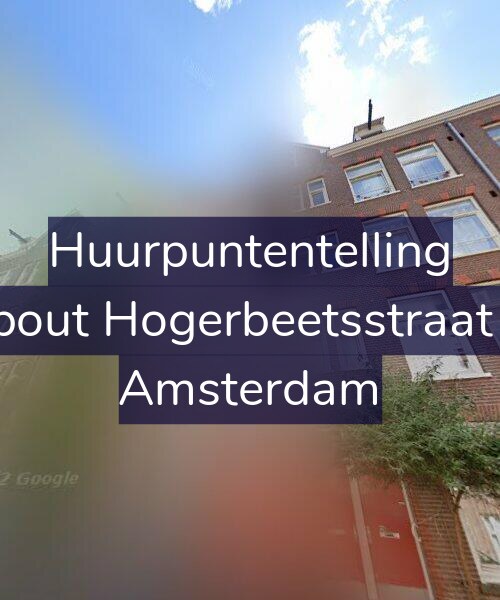 Foto gevel Huurpuntentelling voor Rombout Hogerbeetsstraat 97-1, Amsterdam