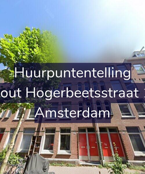 Foto gevel Huurpuntentelling voor Rombout Hogerbeetsstraat 127-2, Amsterdam