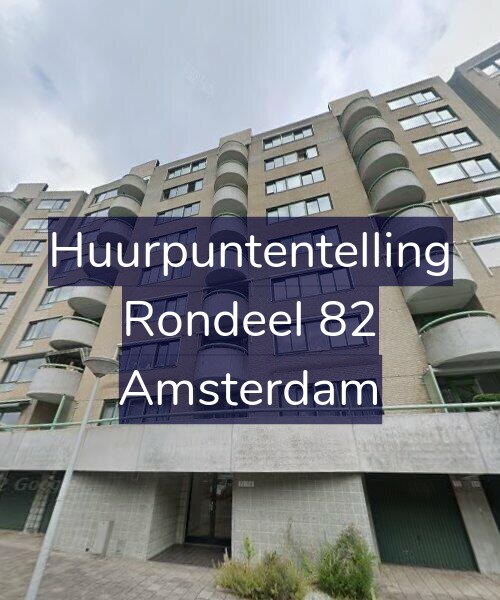 Foto gevel Huurpuntentelling voor Rondeel 82, Amsterdam