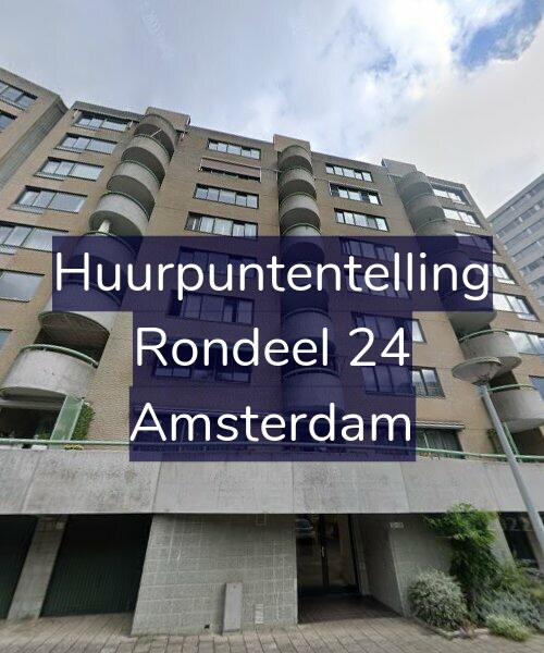 Foto gevel Huurpuntentelling voor Rondeel 24, Amsterdam