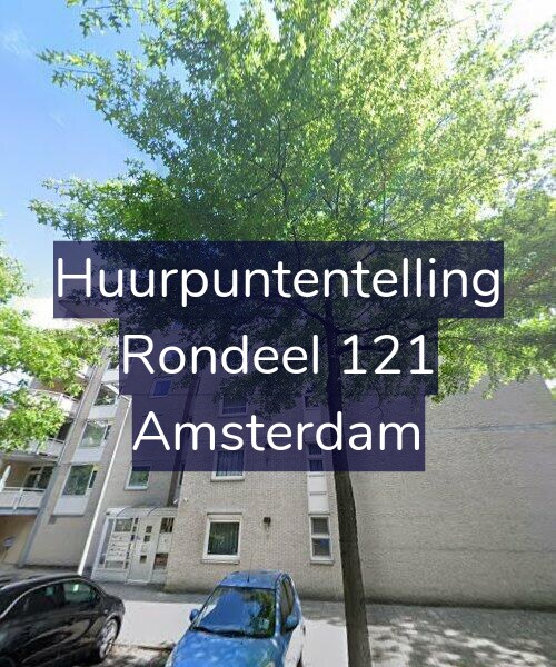 Foto gevel Huurpuntentelling voor Rondeel 121, Amsterdam