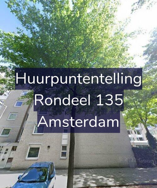 Foto gevel Huurpuntentelling voor Rondeel 135, Amsterdam
