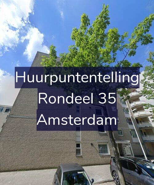 Foto gevel Huurpuntentelling voor Rondeel 35, Amsterdam