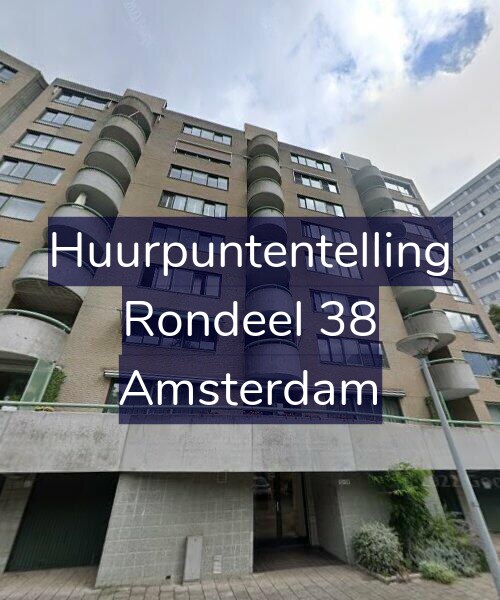 Foto gevel Huurpuntentelling voor Rondeel 38, Amsterdam
