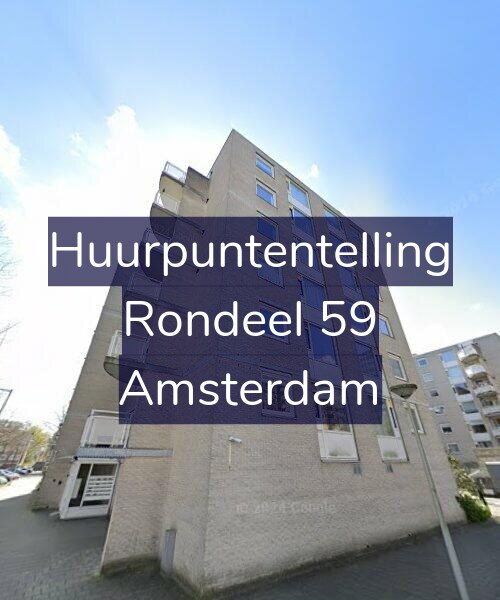 Foto gevel Huurpuntentelling voor Rondeel 59, Amsterdam