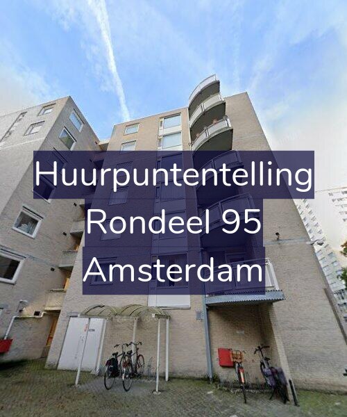 Foto gevel Huurpuntentelling voor Rondeel 95, Amsterdam