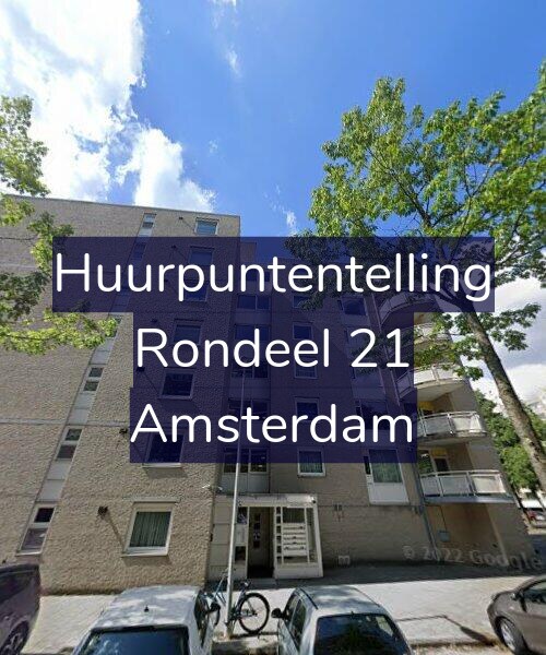 Foto gevel Huurpuntentelling voor Rondeel 21, Amsterdam