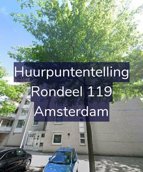 Foto gevel Huurpuntentelling voor Rondeel 119, Amsterdam