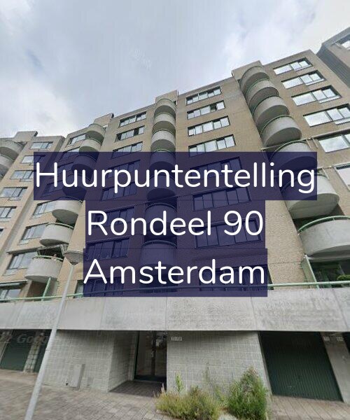Foto gevel Huurpuntentelling voor Rondeel 90, Amsterdam