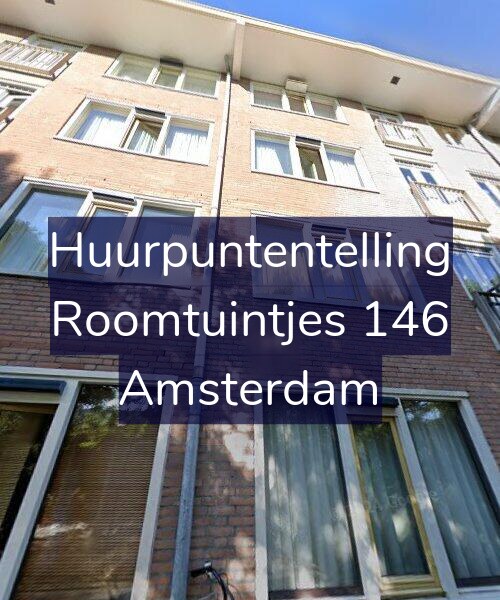 Foto gevel Huurpuntentelling voor Roomtuintjes 146, Amsterdam