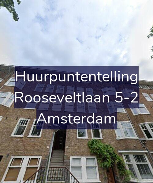 Foto gevel Huurpuntentelling voor Rooseveltlaan 5-2, Amsterdam