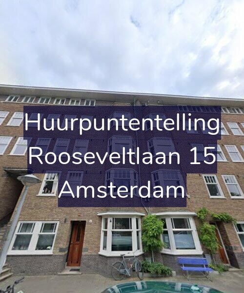 Foto gevel Huurpuntentelling voor Rooseveltlaan 15, Amsterdam