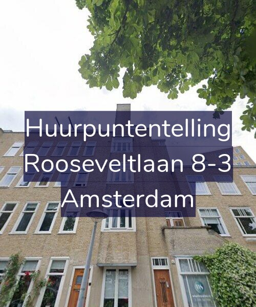 Foto gevel Huurpuntentelling voor Rooseveltlaan 8-3, Amsterdam