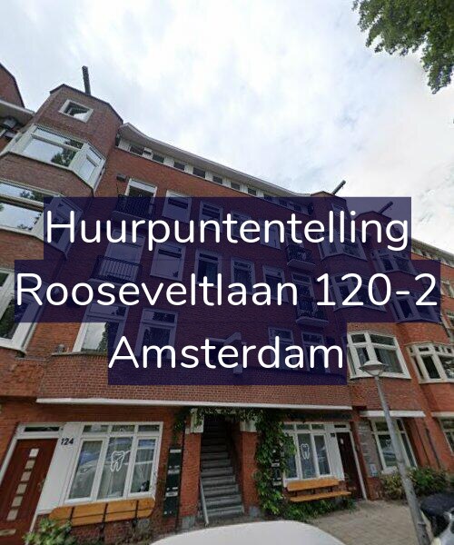 Foto gevel Huurpuntentelling voor Rooseveltlaan 120-2, Amsterdam
