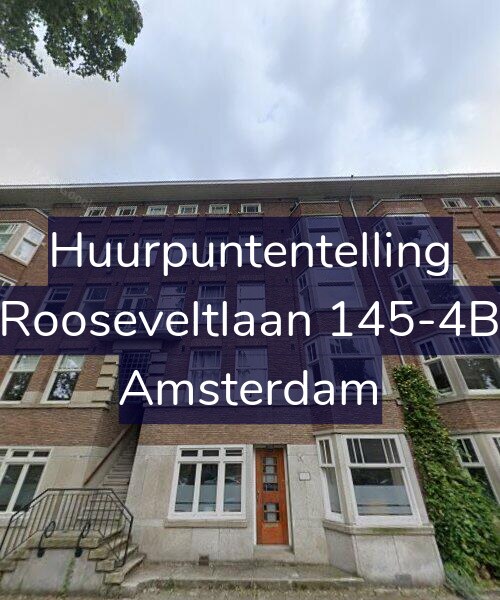 Foto gevel Huurpuntentelling voor Rooseveltlaan 145-4B, Amsterdam