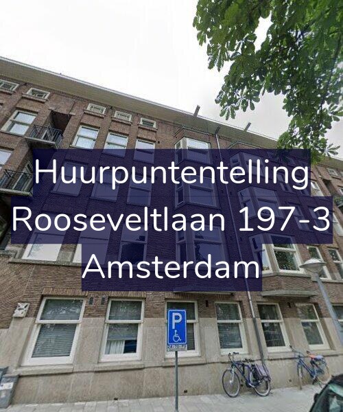 Foto gevel Huurpuntentelling voor Rooseveltlaan 197-3, Amsterdam