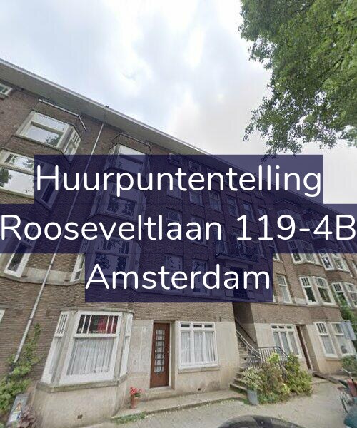 Foto gevel Huurpuntentelling voor Rooseveltlaan 119-4B, Amsterdam