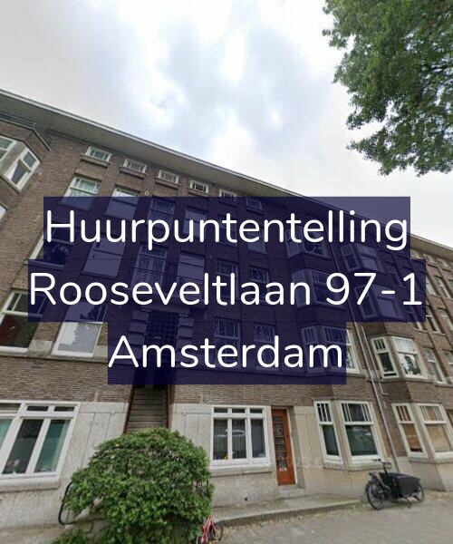 Foto gevel Huurpuntentelling voor Rooseveltlaan 97-1, Amsterdam