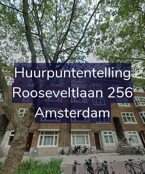 Foto gevel Huurpuntentelling voor Rooseveltlaan 256, Amsterdam