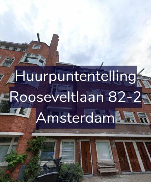 Foto gevel Huurpuntentelling voor Rooseveltlaan 82-2, Amsterdam
