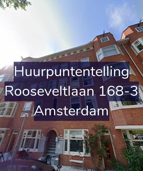 Foto gevel Huurpuntentelling voor Rooseveltlaan 168-3, Amsterdam