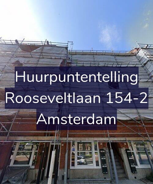 Foto gevel Huurpuntentelling voor Rooseveltlaan 154-2, Amsterdam