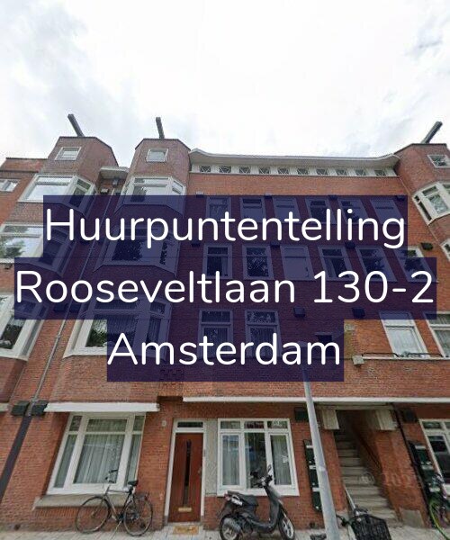 Foto gevel Huurpuntentelling voor Rooseveltlaan 130-2, Amsterdam